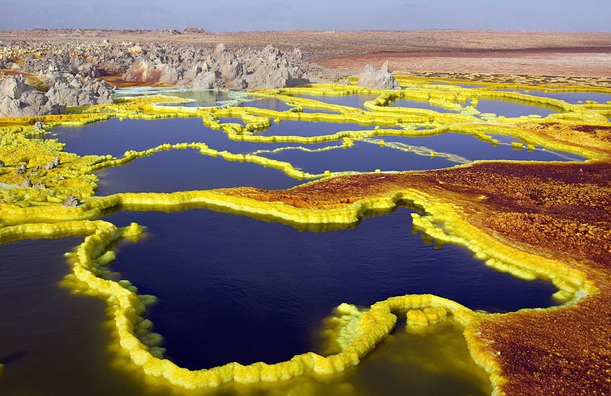 Dallol Vulkan, Äthiopien