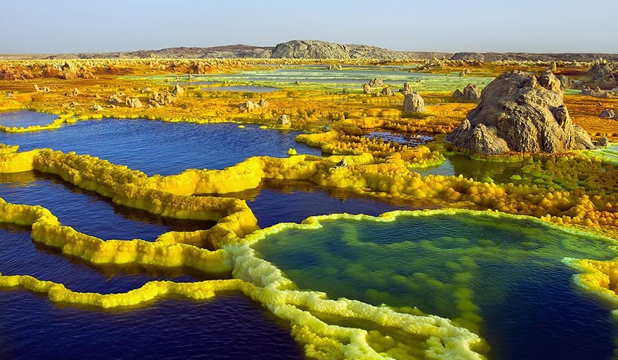 Dallol Vulkan, Äthiopien