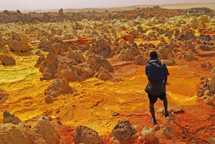 Dallol Vulkan, Äthiopien