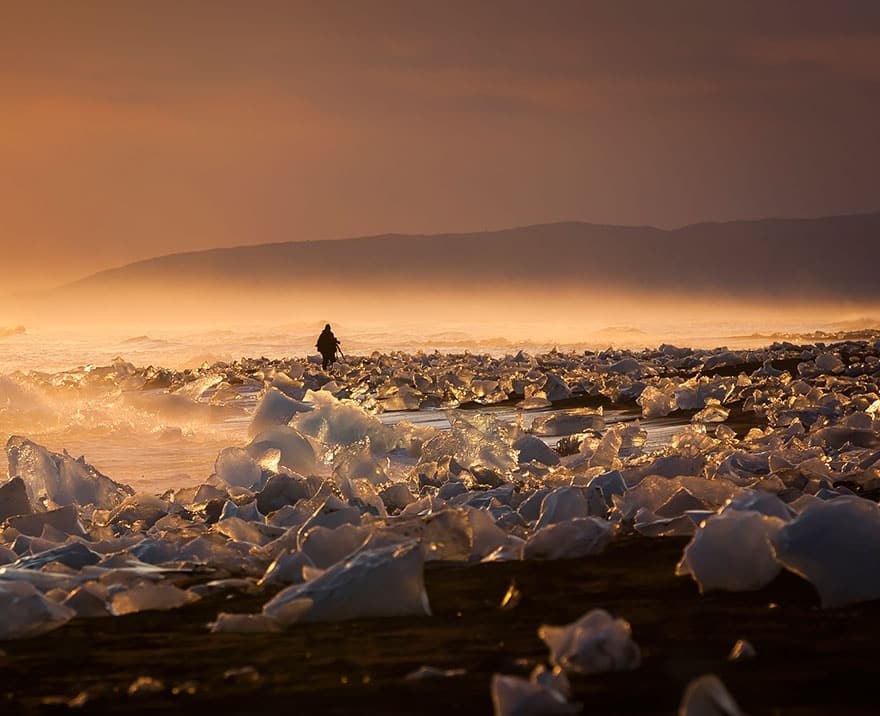 Jökulsárlón, Island