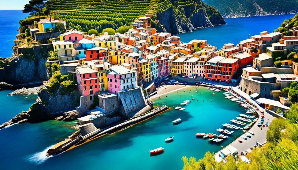 Blick auf Cinque Terre