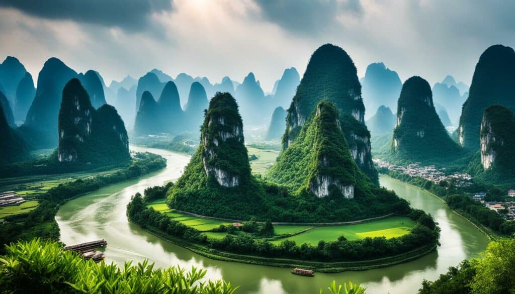 Karstberge in Guilin