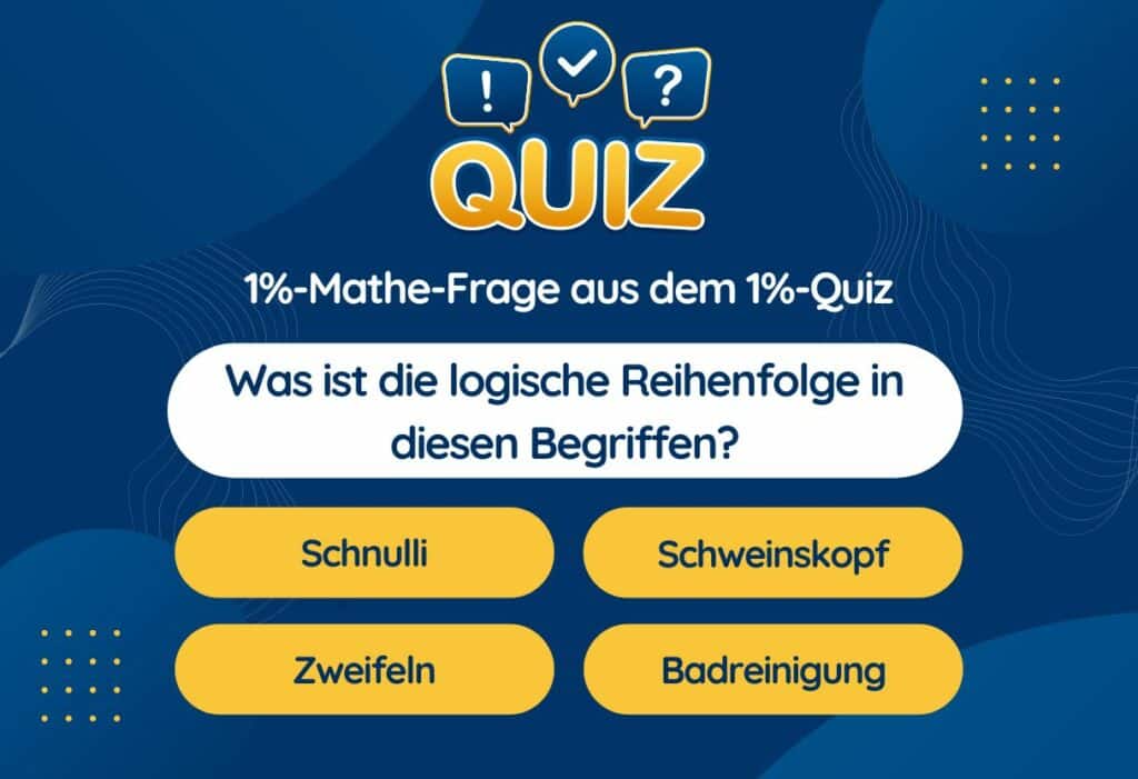 Quiz 1 Aufgabe