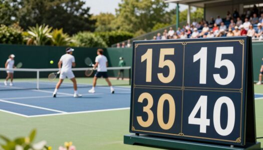 Warum gibt es im Tennis die Zählweise 15, 30 und 40?