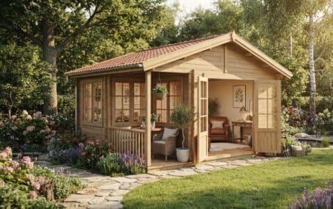Die 8 besten Hersteller klassischer Gartenhäuser aus Holz in Deutschland
