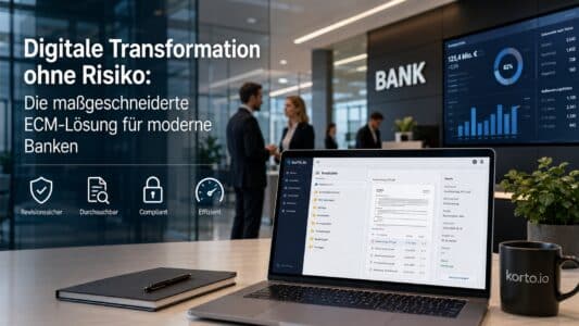 Digitale Transformation ohne Risiko: Die maßgeschneiderte ECM-Lösung für moderne Banken