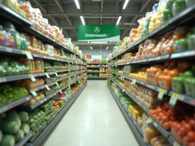 Greenwashing im Supermarkt