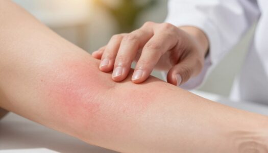 Was passiert bei einem Sonnenbrand in der Haut?
