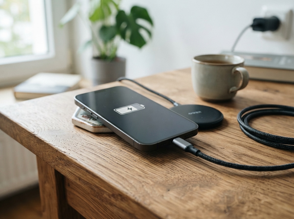 Smartphone Akku laden