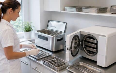 Wenn Sterilisation im Alltag zaehlt Klasse-B-Autoklav und Ultraschallreiniger